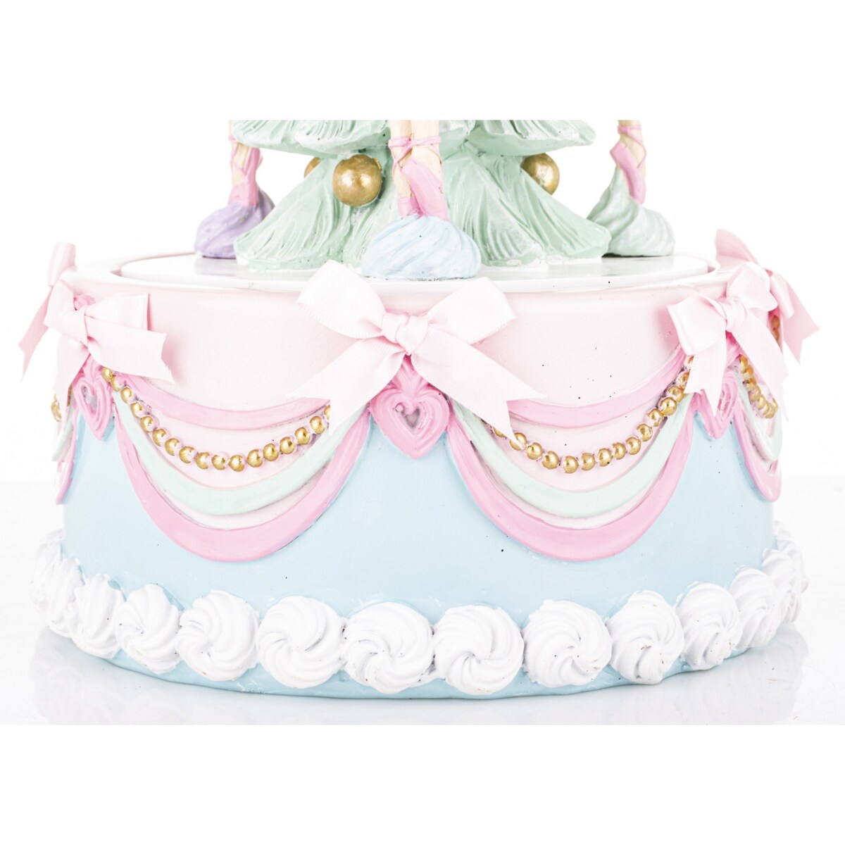 Dekoracja - karuzela LED z pozytywką 32x22,5x22,5 cm 3 BALLERINE