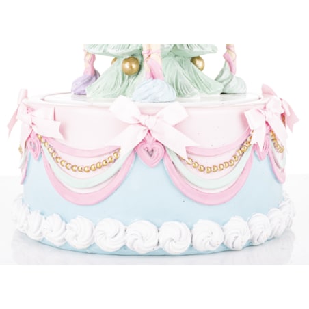 Dekoracja - karuzela LED z pozytywką 32x22,5x22,5 cm 3 BALLERINE