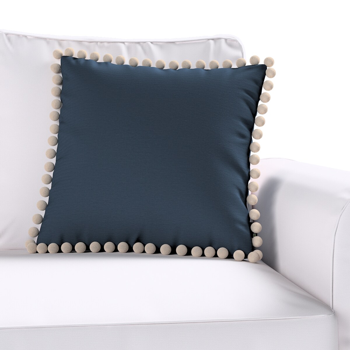 Poszewka Wera na poduszkę 45x45 granatowy