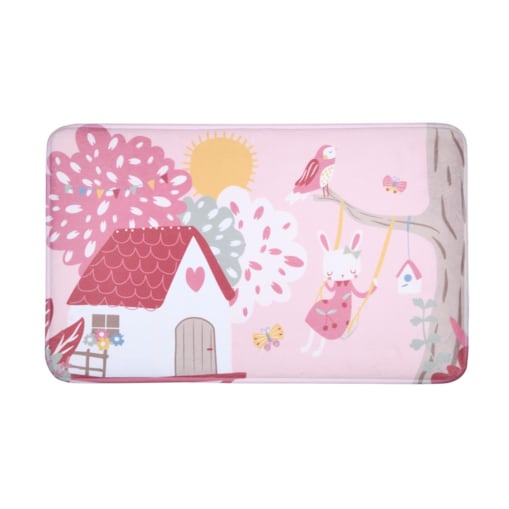 Dywanik dziecięcy MATTY, różowy, 45 x 75 cm