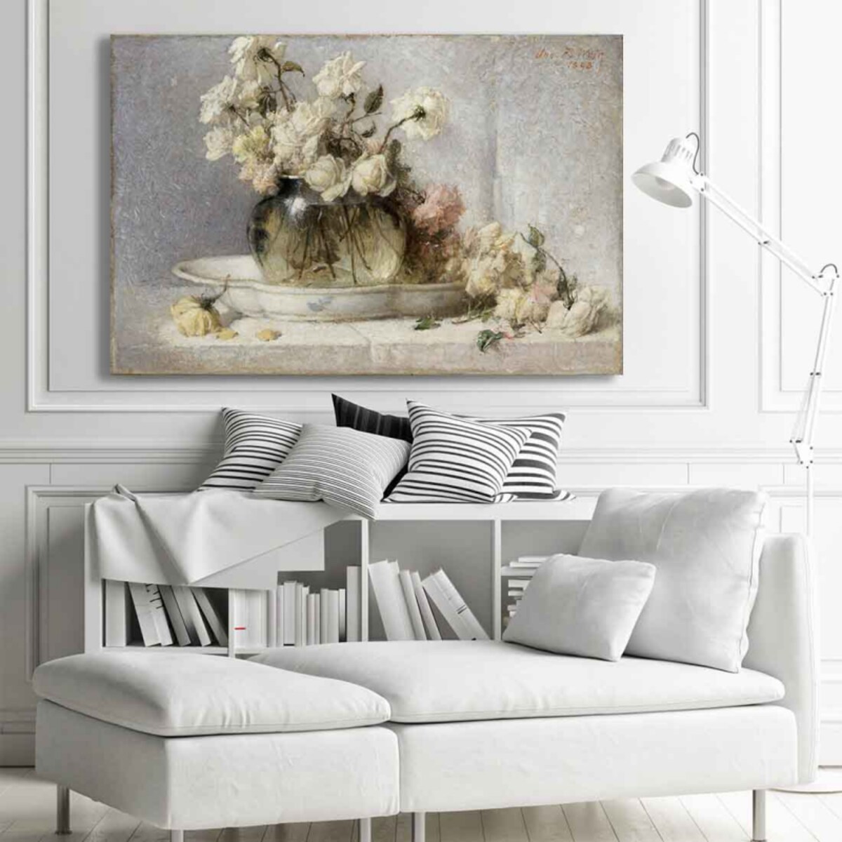 Obraz Róże John Ferguson Weir 60cm /90cm