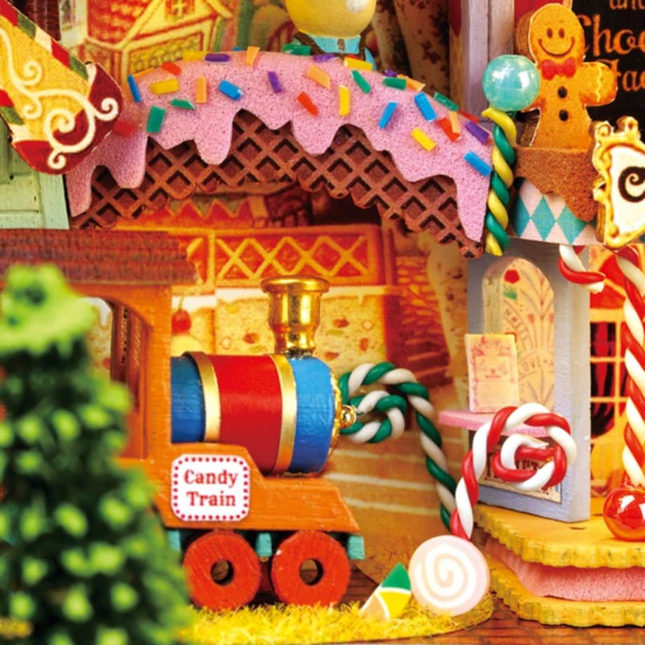 Miniaturowy domek - Królestwo słodkości