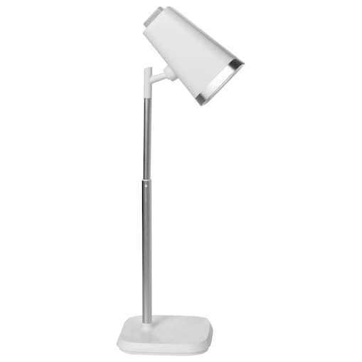 Bezprzewodowa lampa stołowa LED MUSCA Ze ściemniaczem Biały