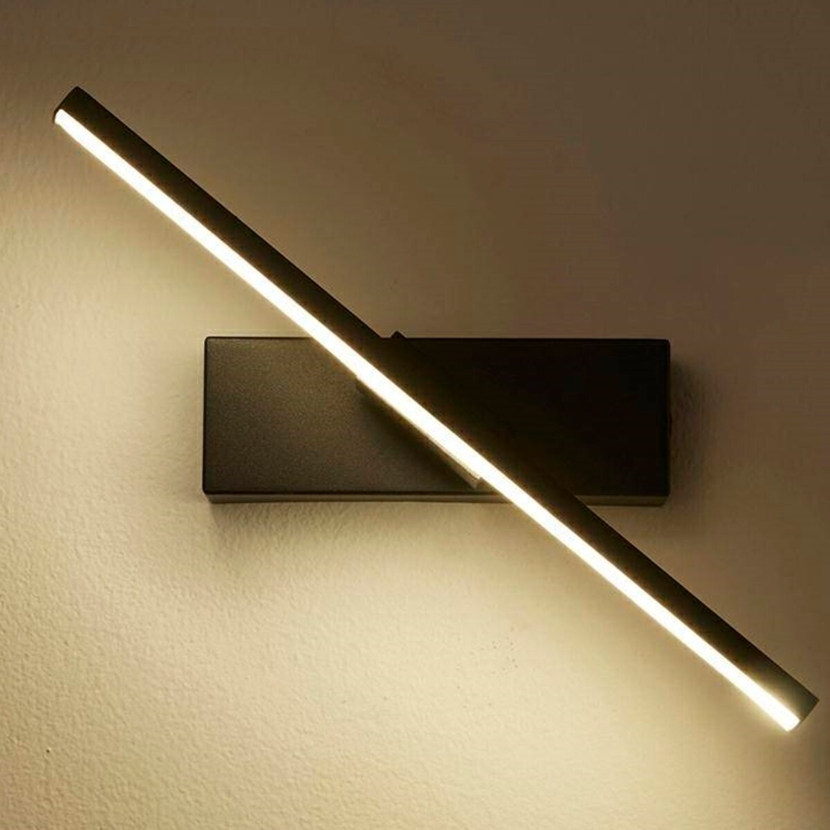 Minimalistyczny kinkiet Rem MSE010100298 obrotowy czarny