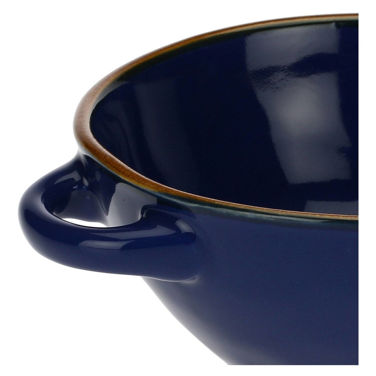 Zestaw 4 misek do zupy Concerto Blu Cobalto - Kobaltowy, 600 ml