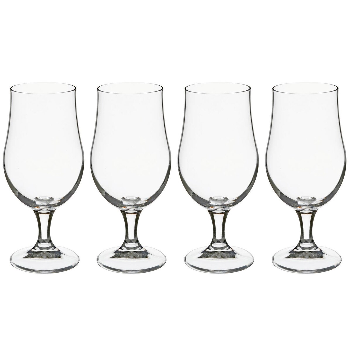 Pokale do piwa, kieliszki typu Tulip, 4 szt. 370 ml