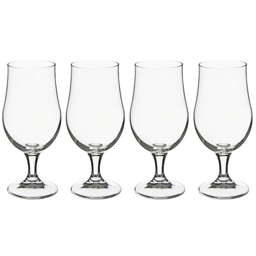 Pokale do piwa, kieliszki typu Tulip, 4 szt. 370 ml