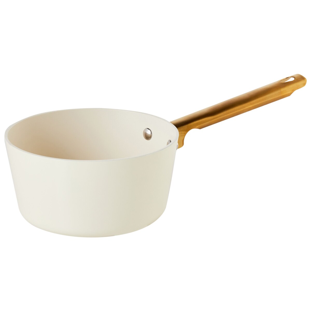 Zestaw garnków i patelni 10 elementów ELITE PRO Złamana biel