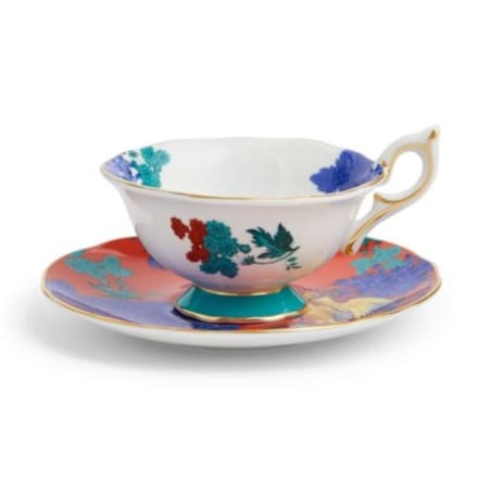 Filiżanka do herbaty ze spodkiem Golden Parrot Wonderlust Wedgwood