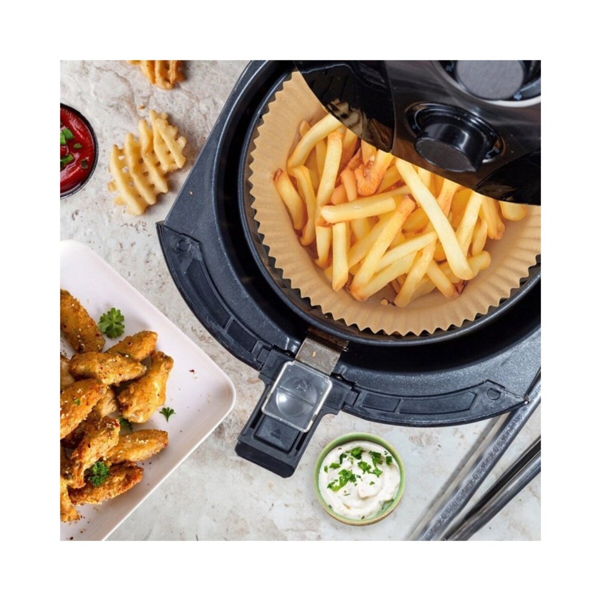 Orion wkład papierowy do frytownicy 16cm 100 sztuk 52913