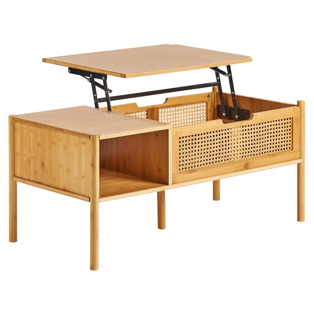 Stolik kawowy SURREY Drewno bambusowe Naturalny