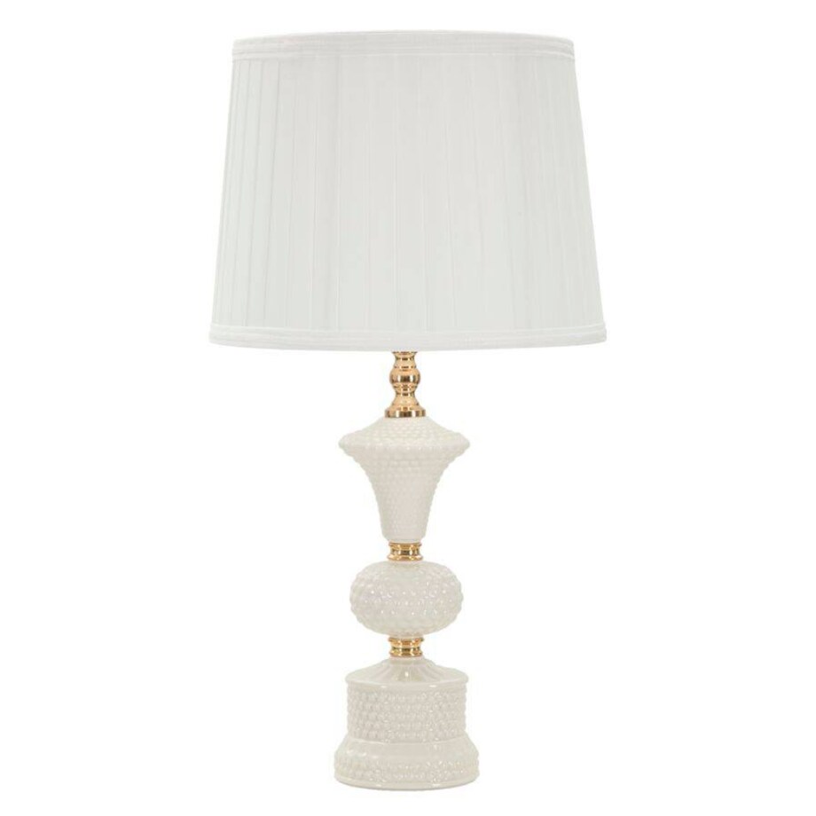 Lampa stołowa z ozdobną bazą CASERTA, 57 cm