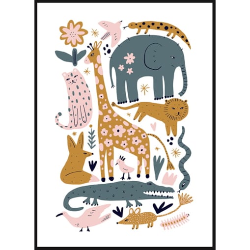 Poster Story, Plakat, Obraz - Safari, wymiary 42 x 60 cm
