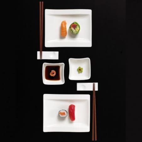 Talerzyk na pieczywo prostokątny NewWave, 18 x 15 cm, Villeroy & Boch