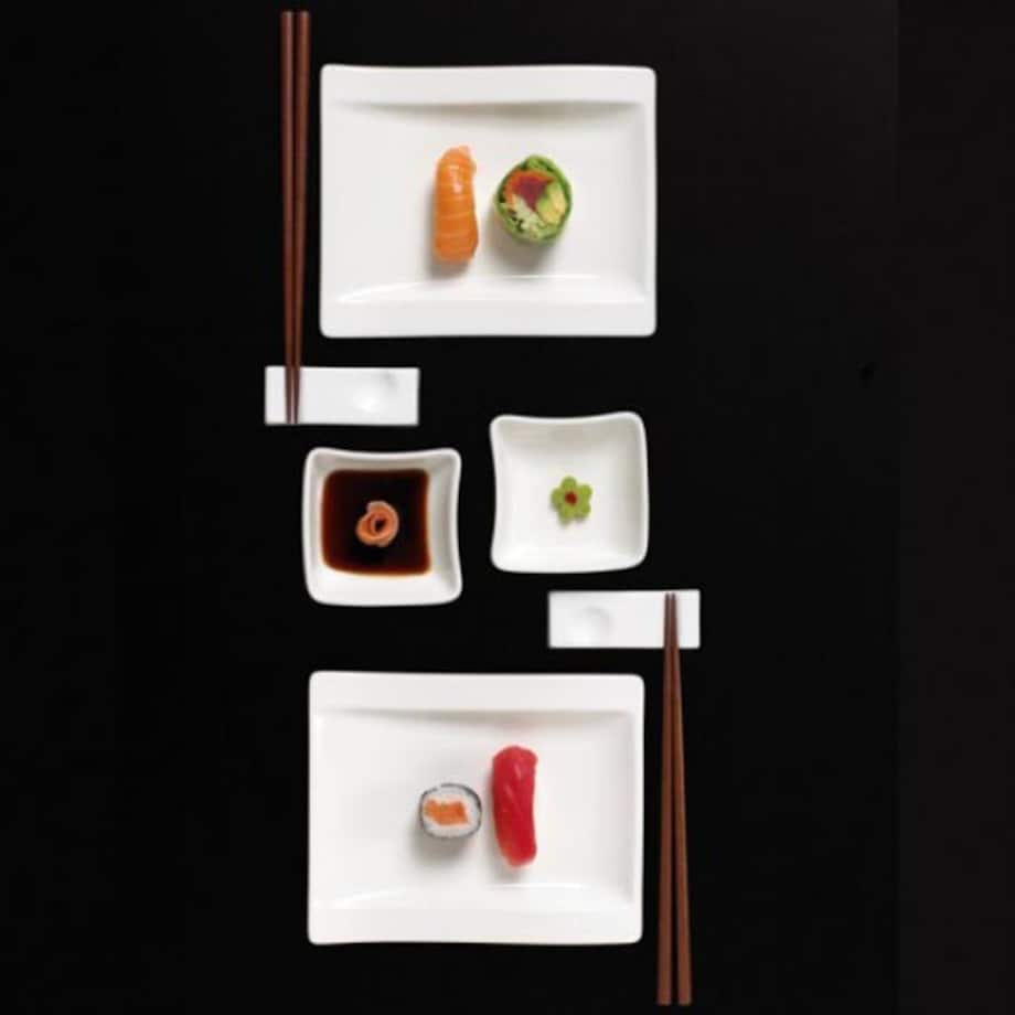 Talerzyk na pieczywo prostokątny NewWave, 18 x 15 cm, Villeroy & Boch