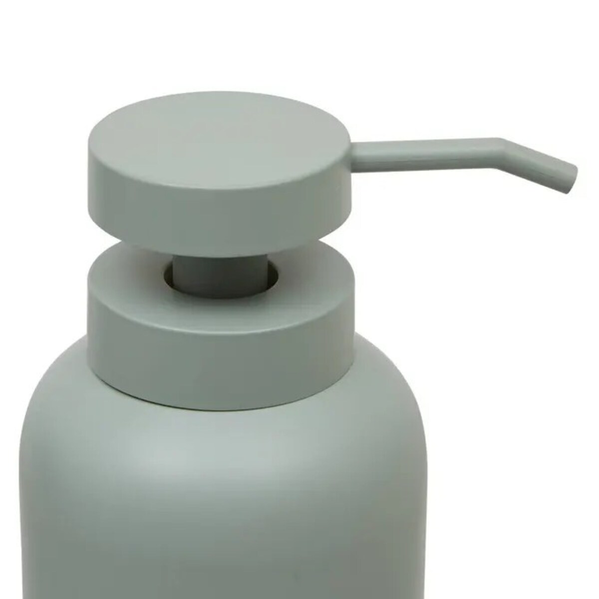Dozownik na szampon, poliresing, szaro-miętowy, 500 ml