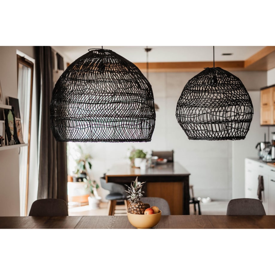 Lampa wisząca Cezar XL czarna Monnarita