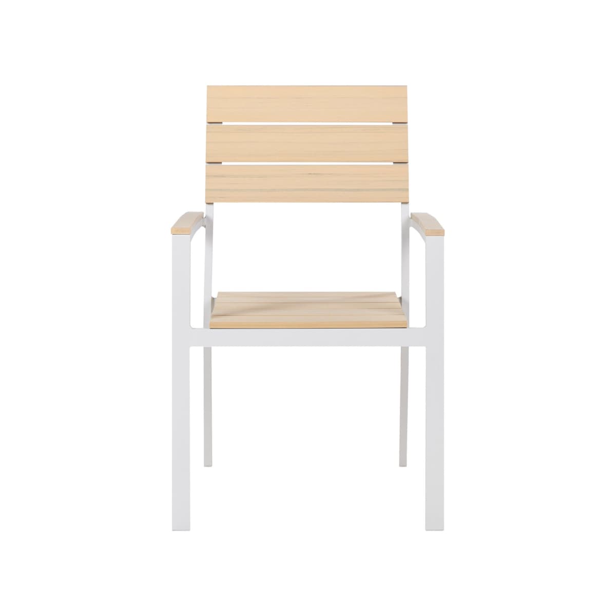 Zestaw ogrodowy stół i 6 krzeseł beżowy COMO