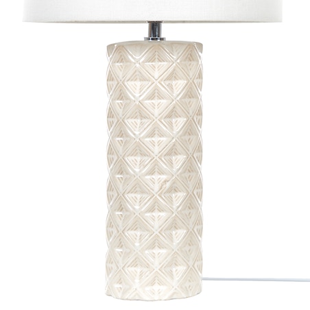 Lampa stołowa BALONNE Ceramika Jasnobeżowy