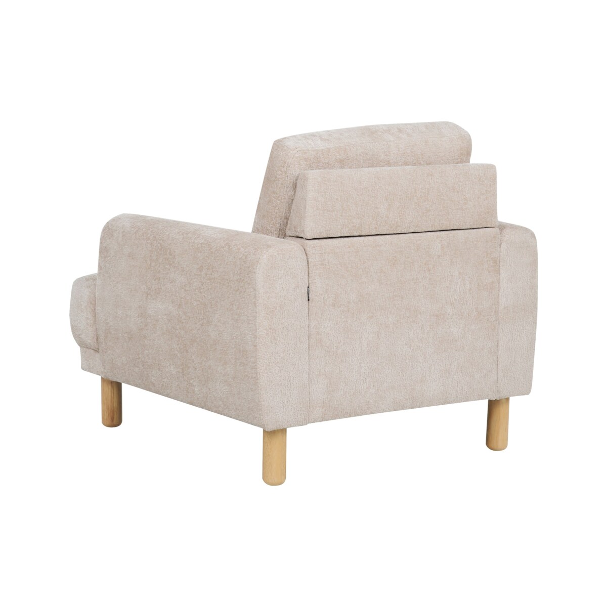 Fotel Boucle Beżowy TUVE