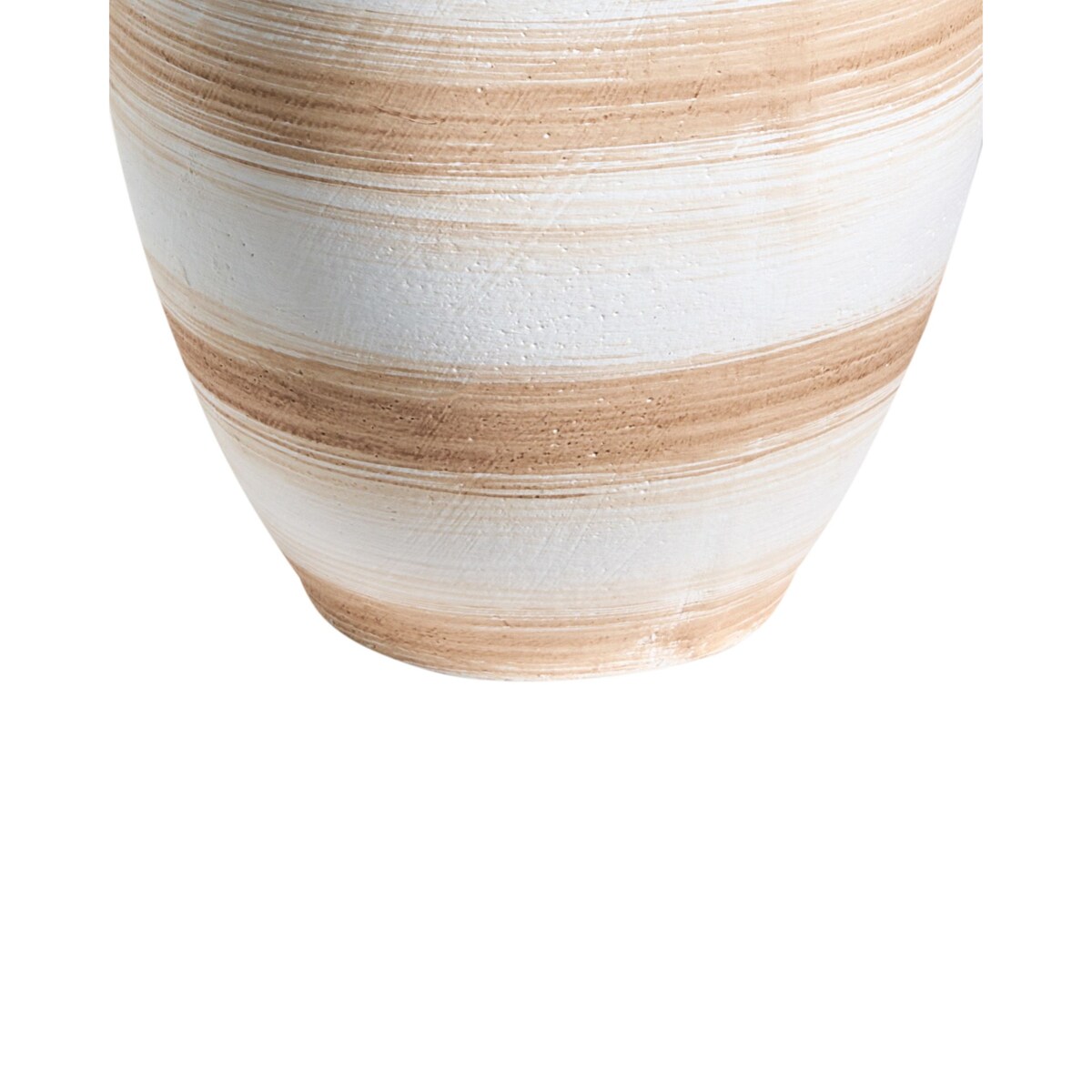 Wazon na kwiaty ZERVATA 42 cm Złamana biel