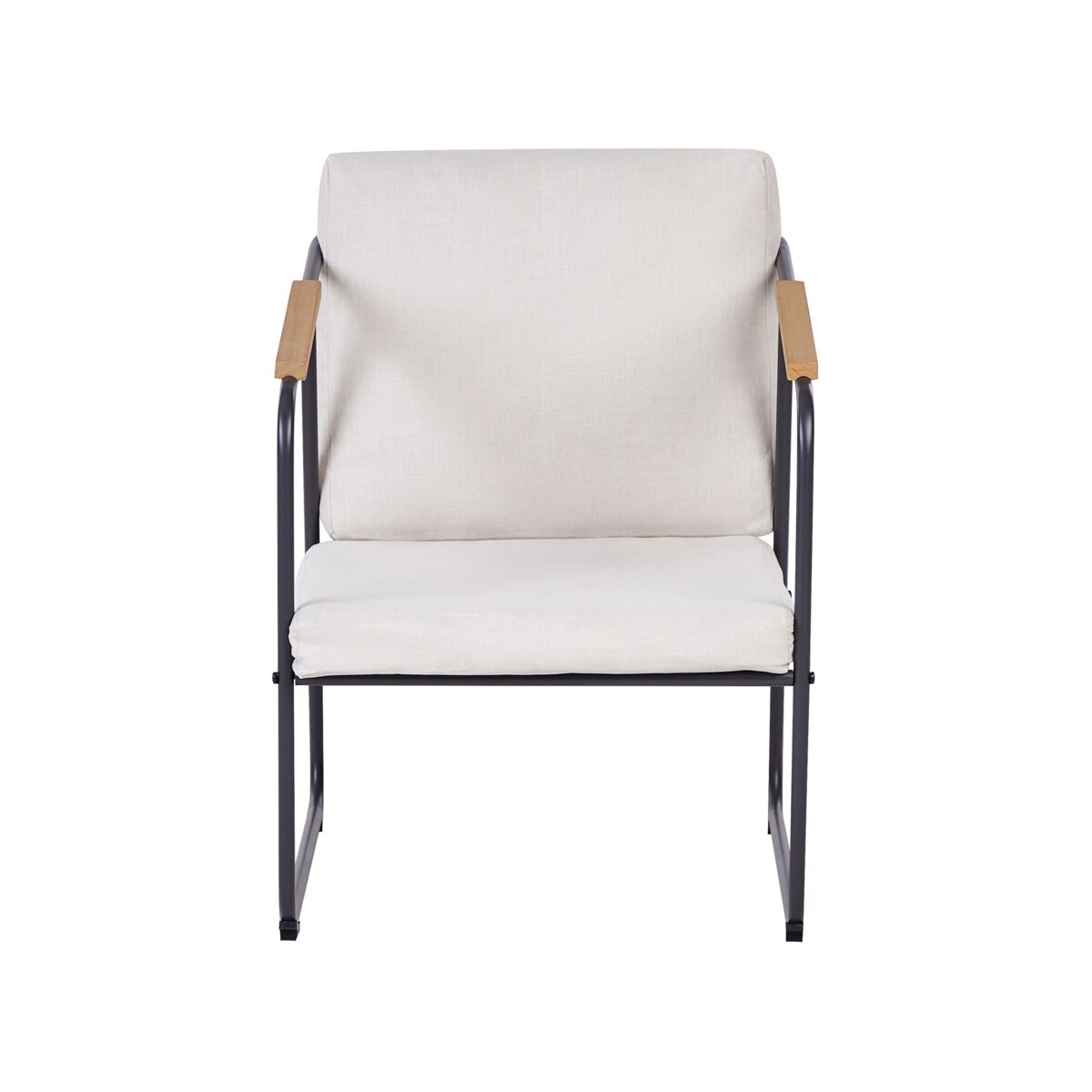 Duży zestaw wypoczynkowy dla 4 osób Stal Jasnobeżowy VEZZANA