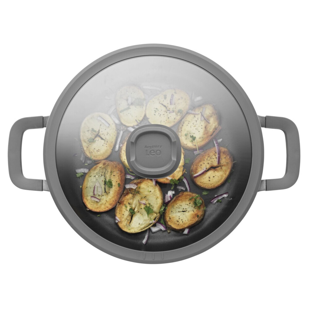 Patelnia sauté pan non-stick z dwoma uchwytami 28 cm Stone+