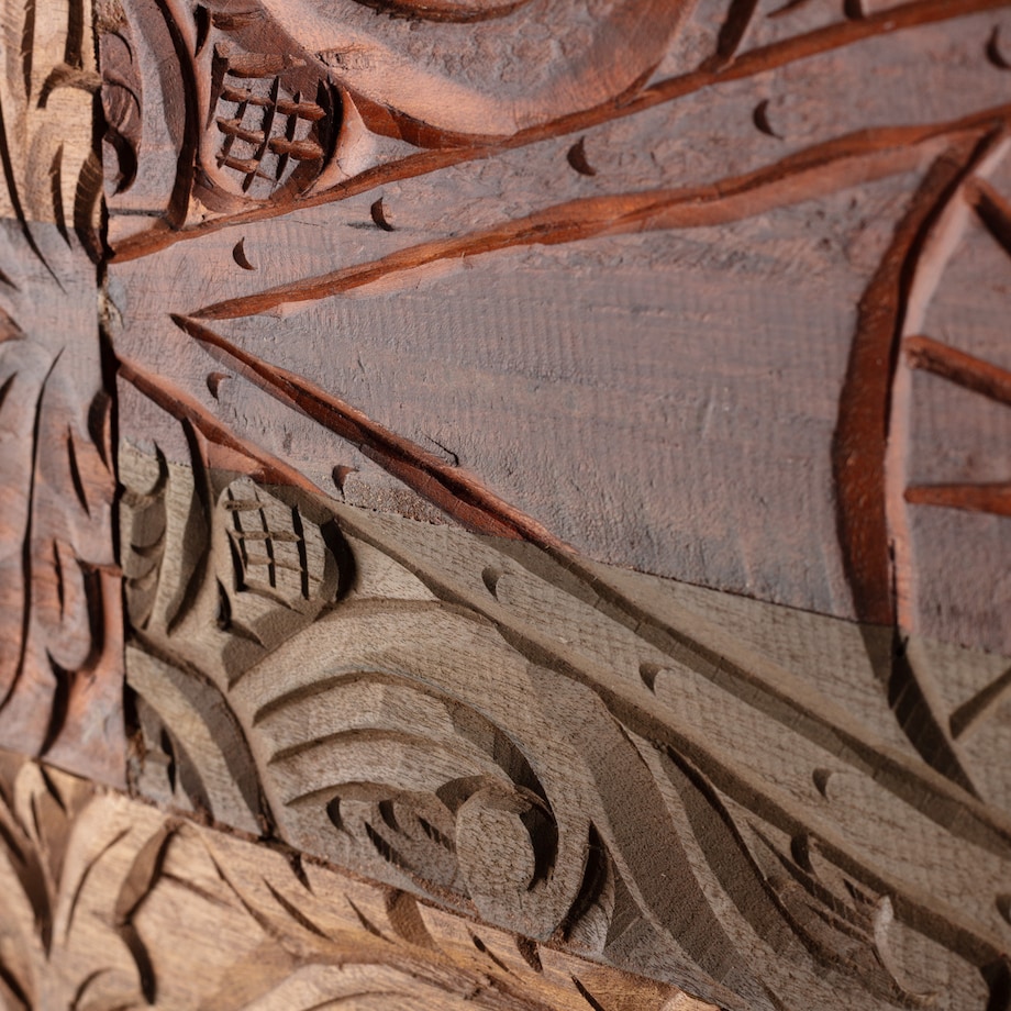 Dekoracja ścienna Carvato 125x44x4 cm, 125x44x4 cm