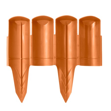 Płotek Ogrodowy 2,5 M Obrzeże Trawnikowe Palisada Terakota