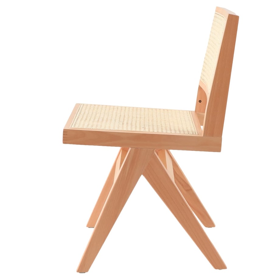 Bukowe krzesło BOHO MH-012CH-NN Step drewno rattan drewniane, Step Into Design