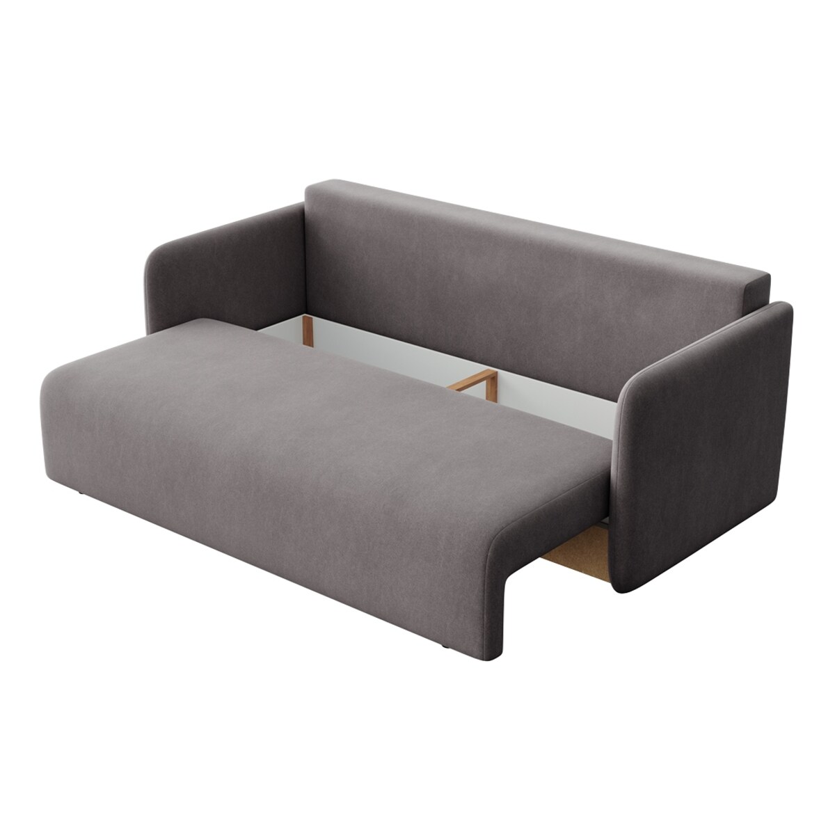 Sofa 3 osobowa Chaum rozkładana szara