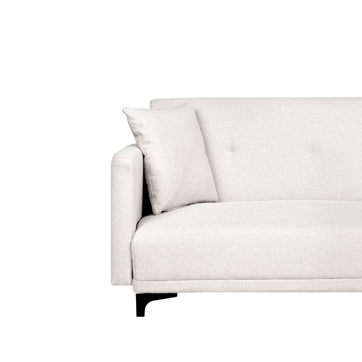 Sofa rozkładana jasnobeżowa LUCAN