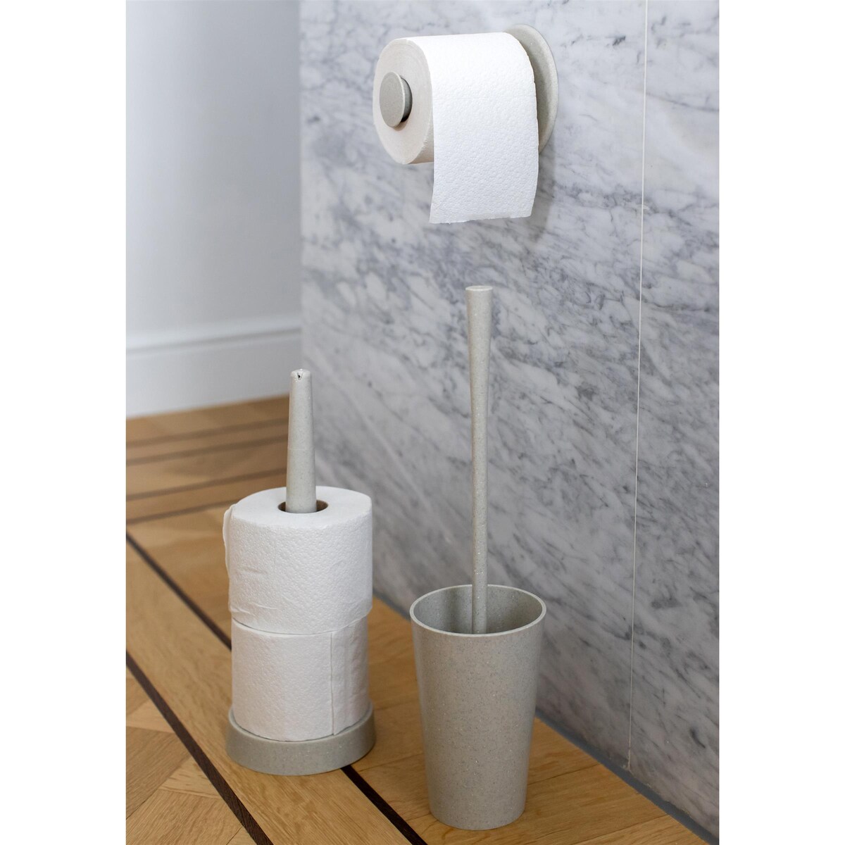 Uchwyt na papier toaletowy PLUG´N ROLL, KOZIOL