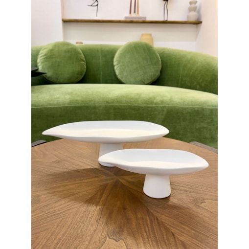 ZESTAW DWÓCH PATER PAELLO BIAŁE