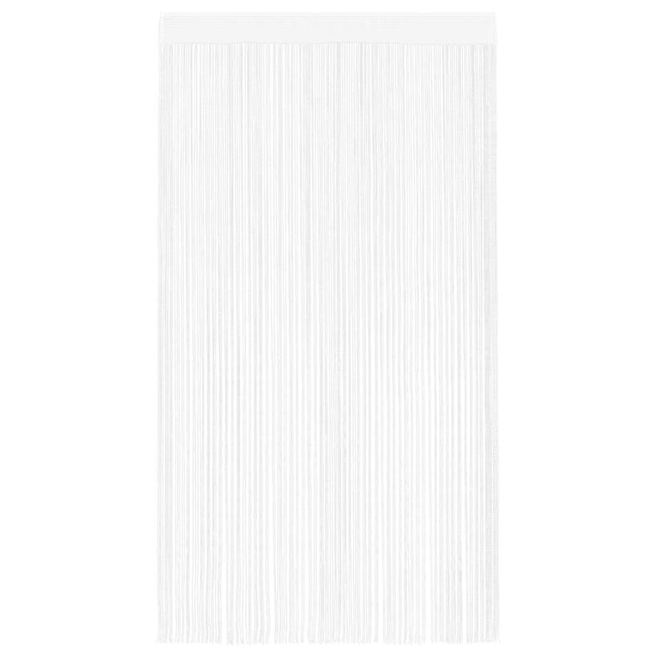 vidaXL Zasłony sznurkowe, 2 sztuki, 140 x 250 cm, białe