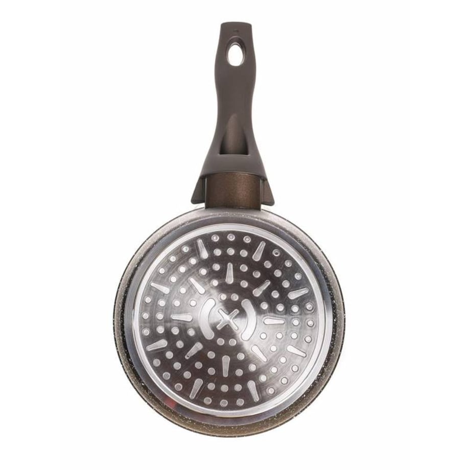 GARNEK uniwersalny RONDEL 1,25 L GRANITE BROWN BANQUET do gotowania kuchnia