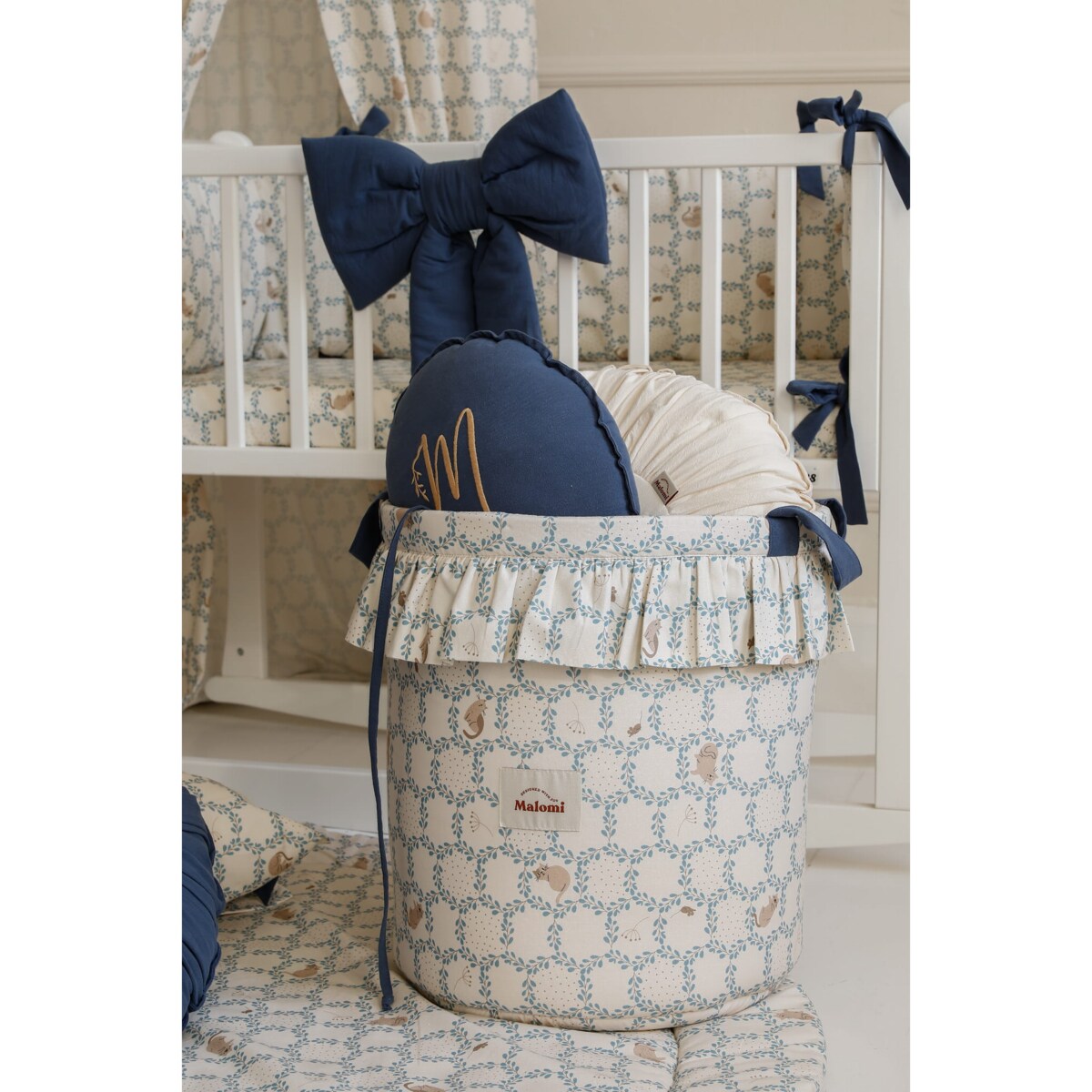 Kosz na zabawki Blue Cottage