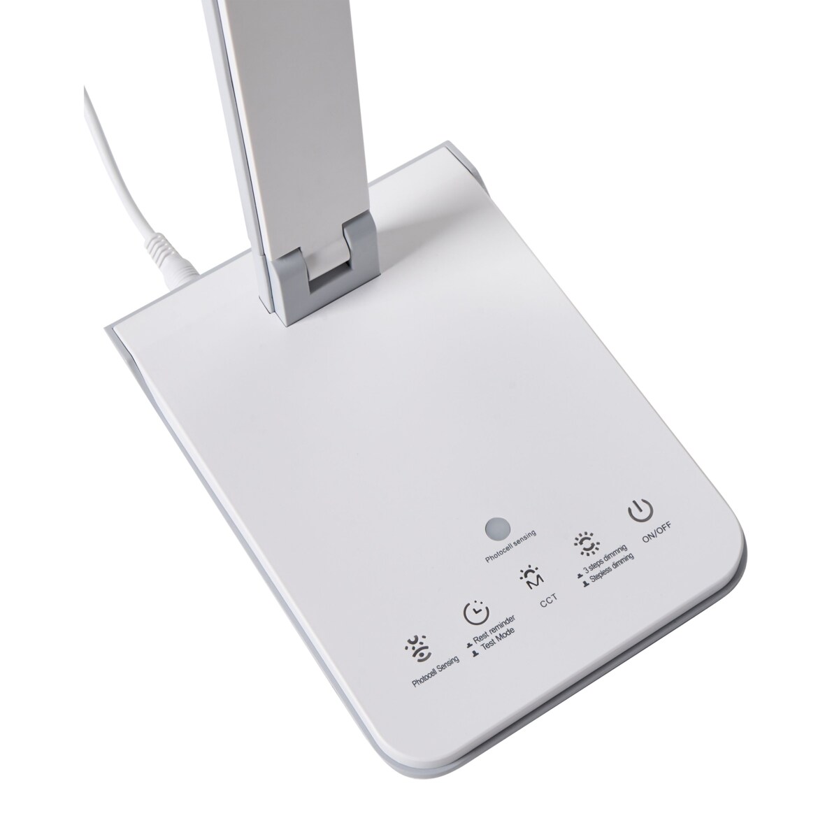 Lampa biurkowa LED PICTOR Ze ściemniaczem Biały