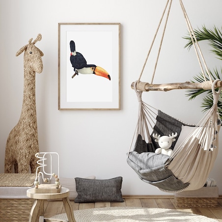 Plakat dla dzieci Tukan 50x70