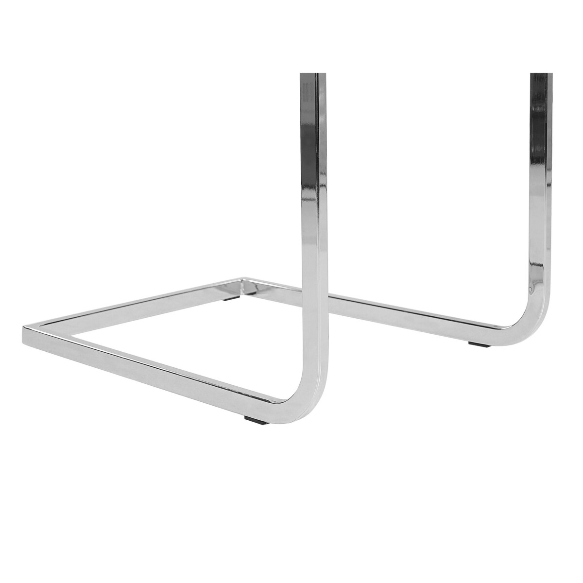 Zestaw 2 krzeseł do jadalni welurowy szary ROCKFORD