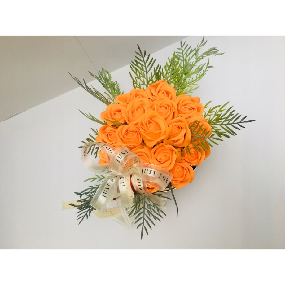 FLOWER BOX DUŻY piękny pachnie kwiaty mydlane na urodziny dzień mamy 18