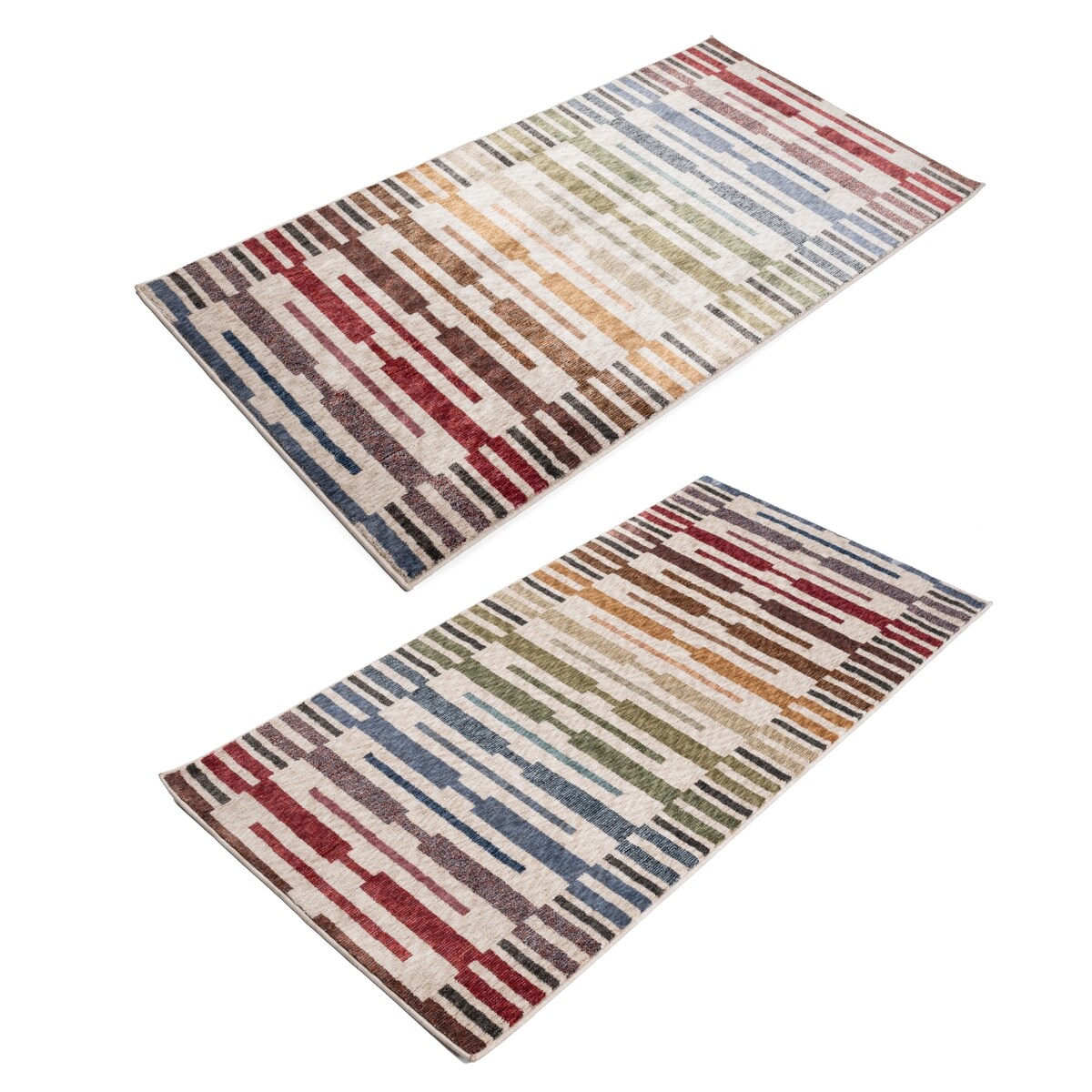 Dywan Arte 80x150 cm Geometryczny Wielokolorowy