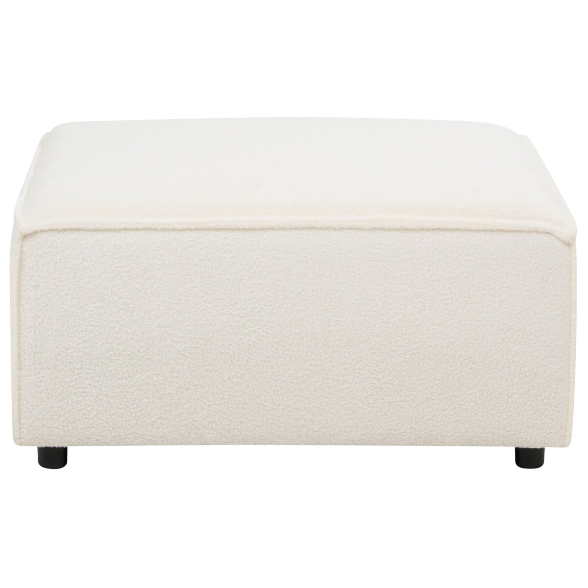 Otomana boucle biała APRICA