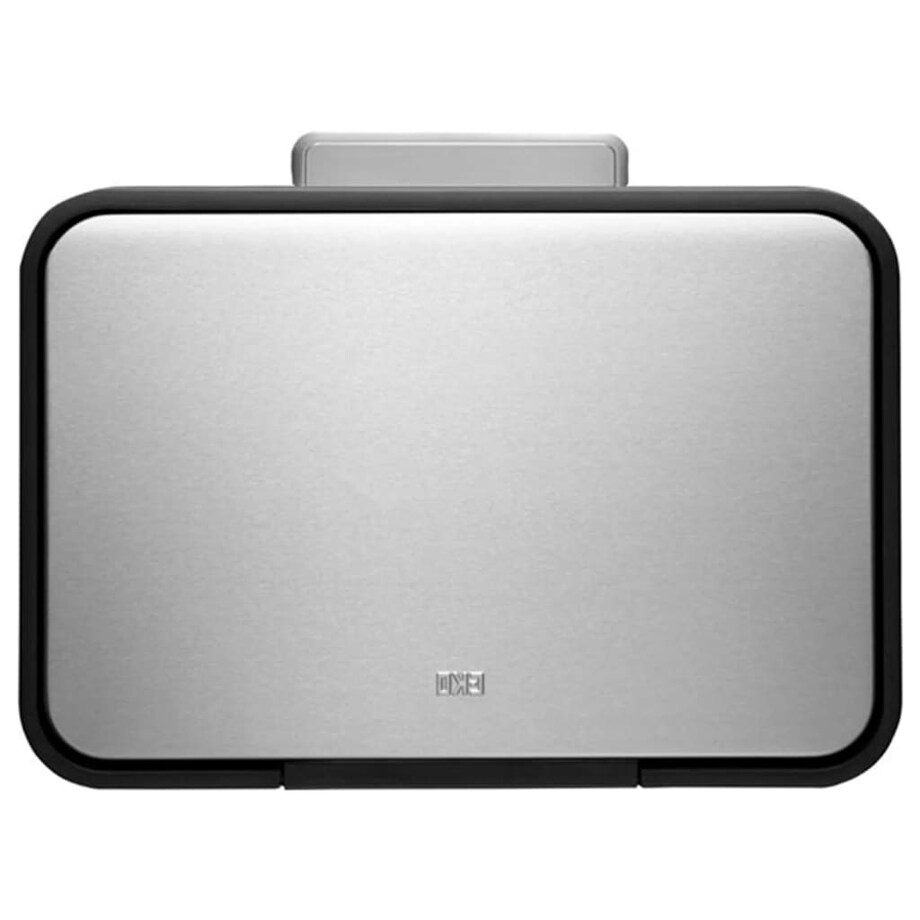 EKO Kosz na śmieci z pedałem EcoCasa, 30 L, matowy srebrny