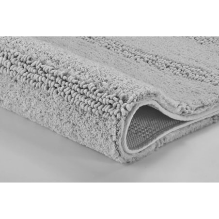 Kleine Wolke Monrovia Dywanik łazienkowy szary 80x140 cm