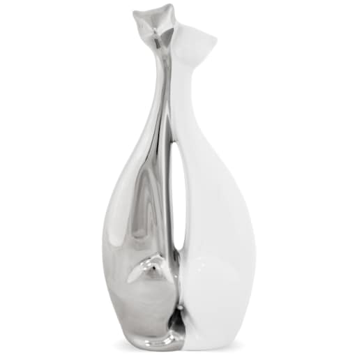 Dekoracja - figurka para kotów 20x9x5 cm KISSAT