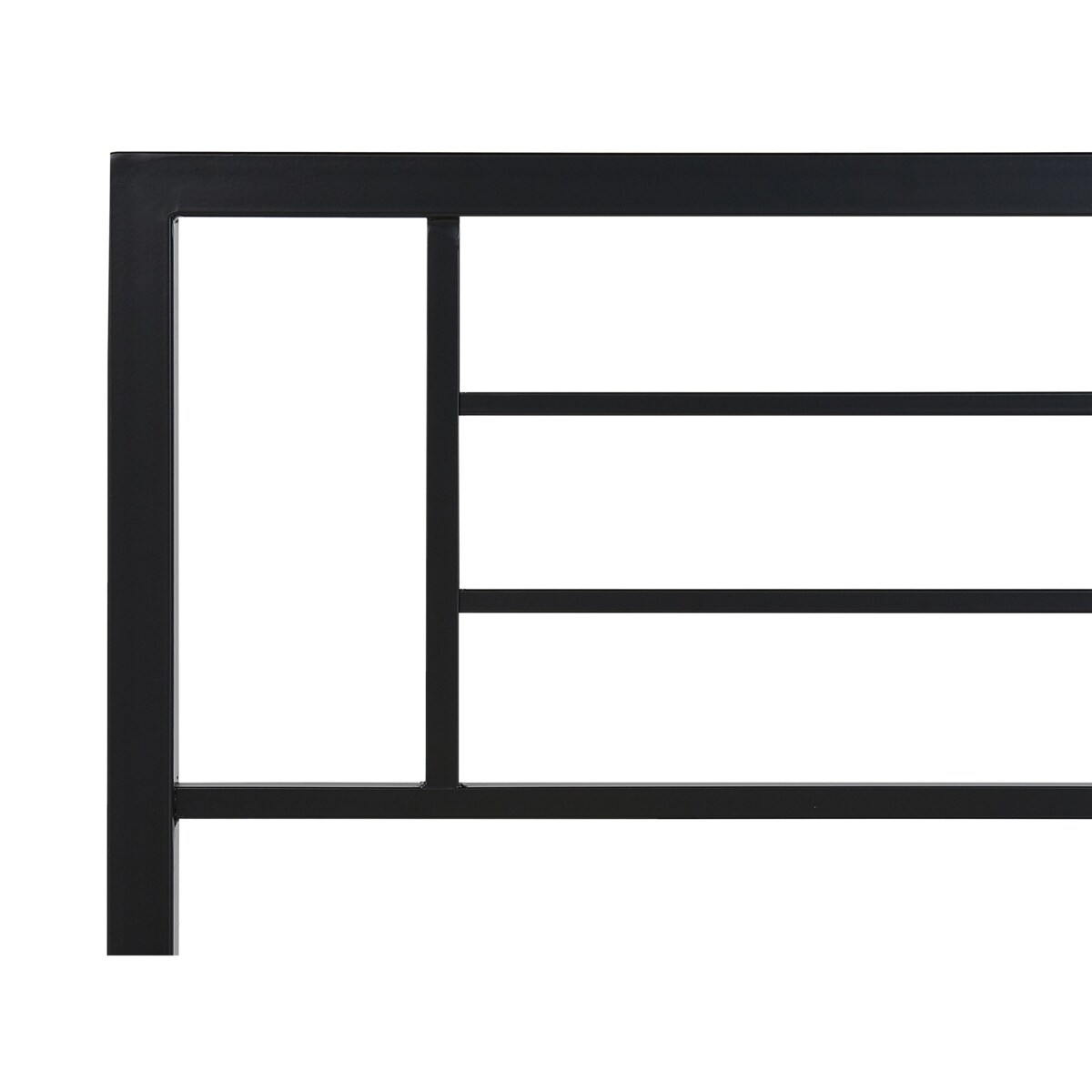 Łóżko Metal CUSSET 120 x 200 cm Czarny