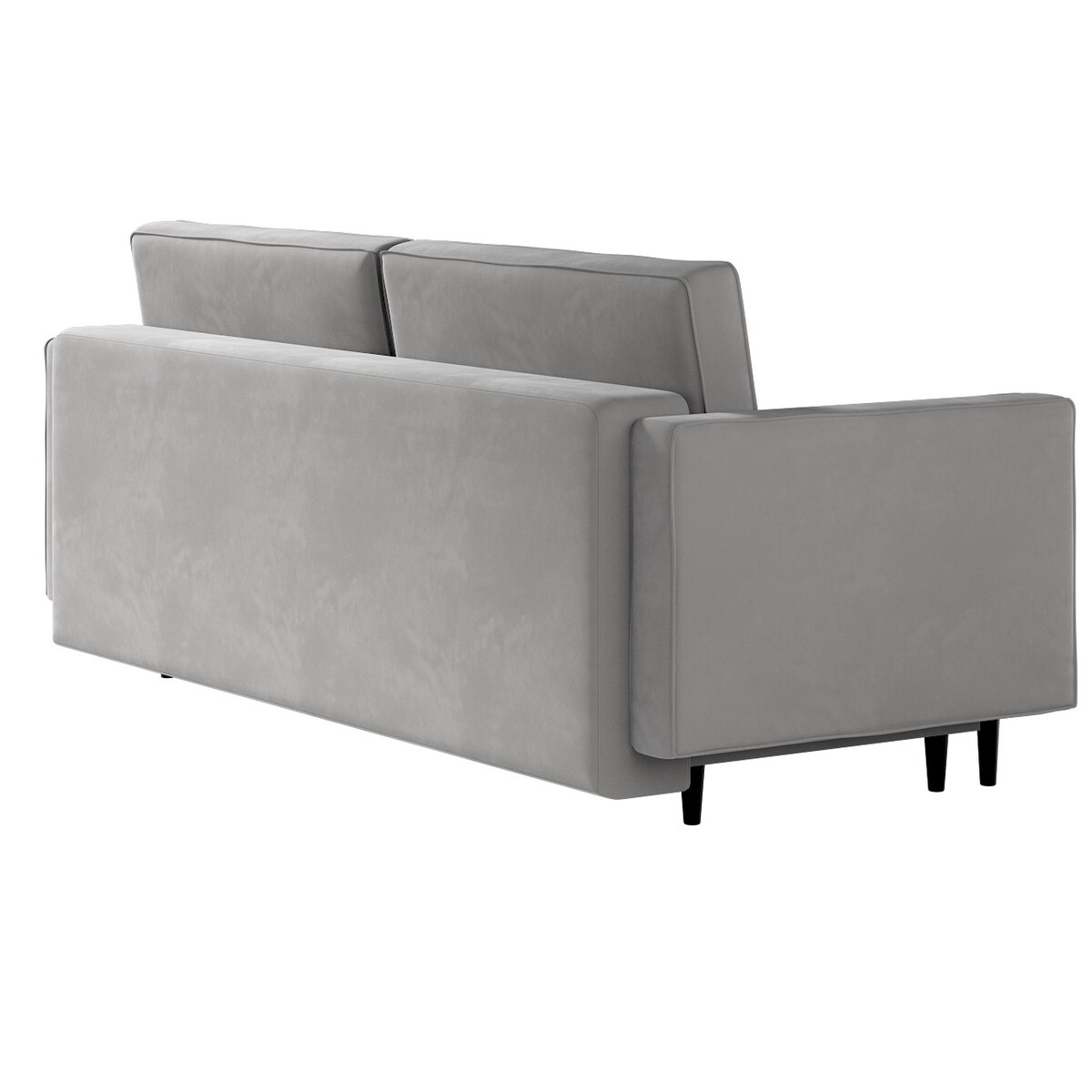 Sofa rozkładana Svein, ciepły szary, 224 x 97 x 91 cm, Tkaniny tapicerskie - sofy