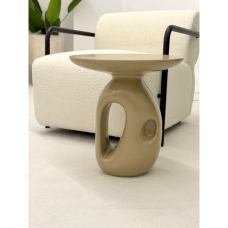 STOLIK AMADEO BEŻ - NOWOCZESNA FORMA, DESIGNERSKI CHARAKTER