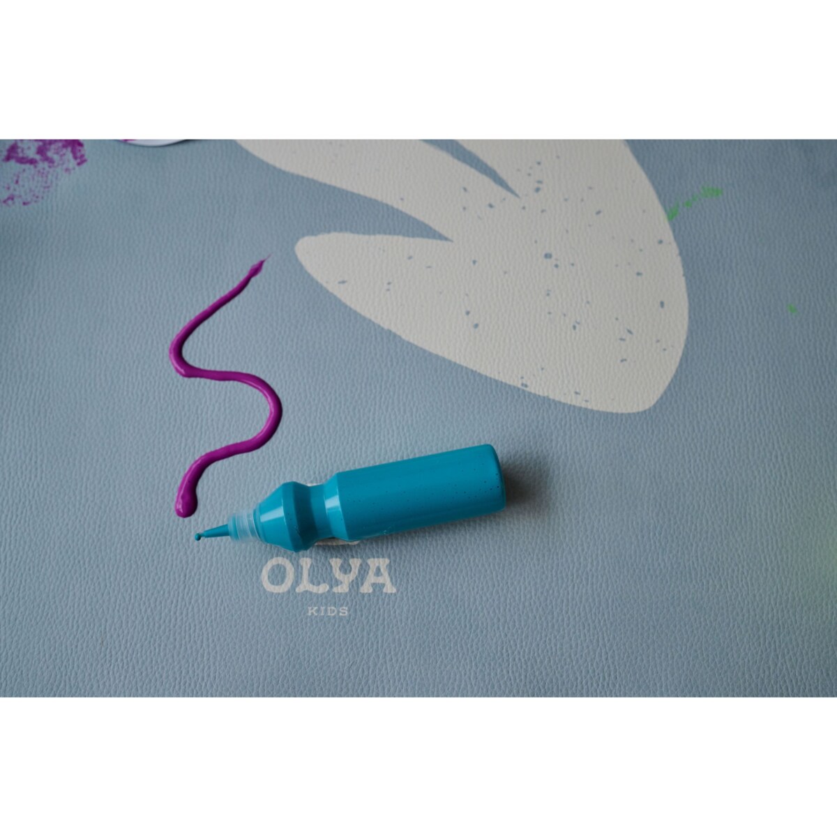 Mata Ochronna OLYA KIDS wzór ORGANIC SEA 95x125cm